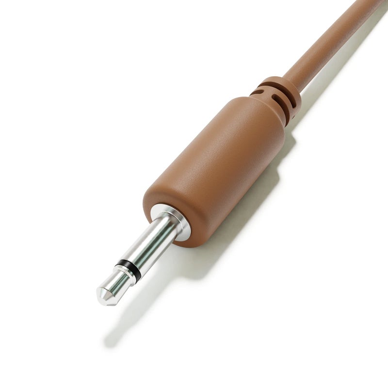 ExcelValley - Mono Modular Patch Cables TS 3.5mm 1/8 inch Eurorack Synthesizer [12-Pack | 30 cm - 11.81"] - Image 4